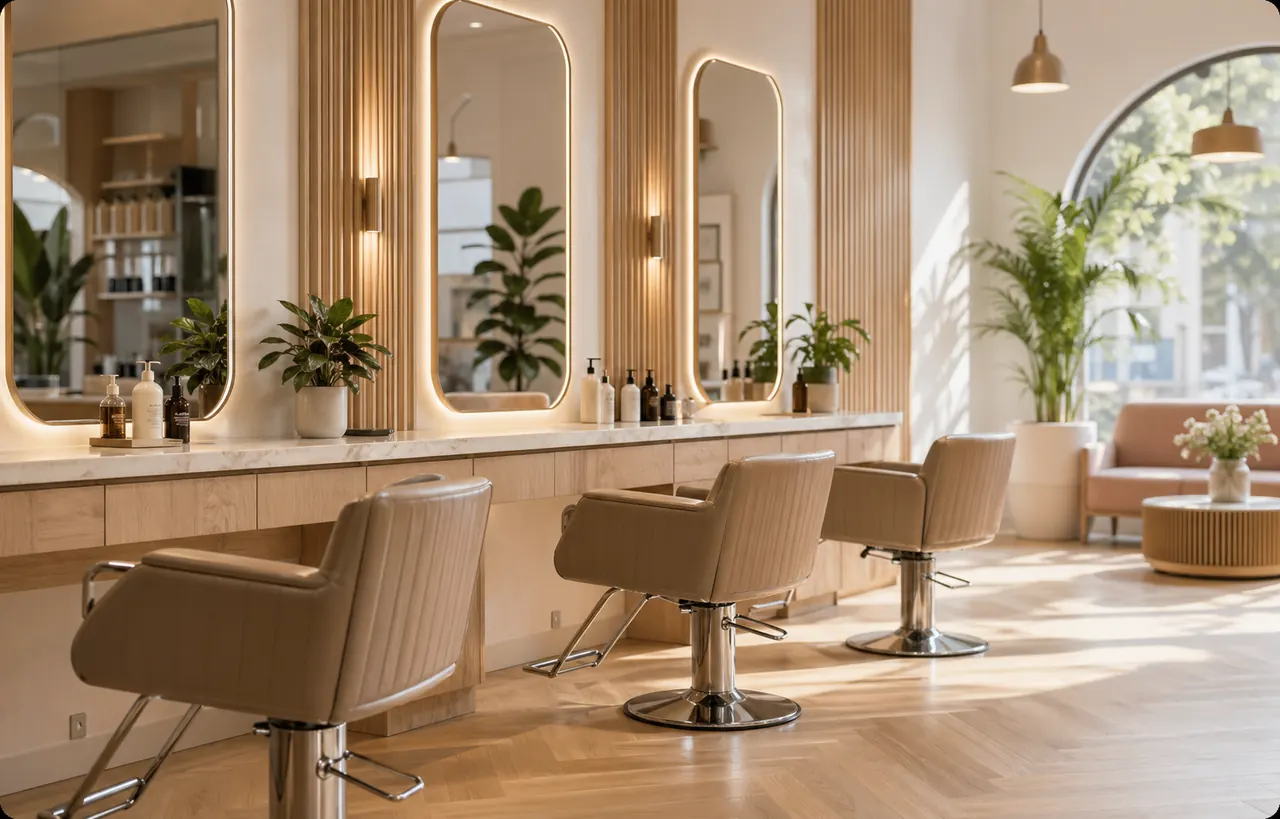 Salon modern si elegant pentru FrizeriaMea